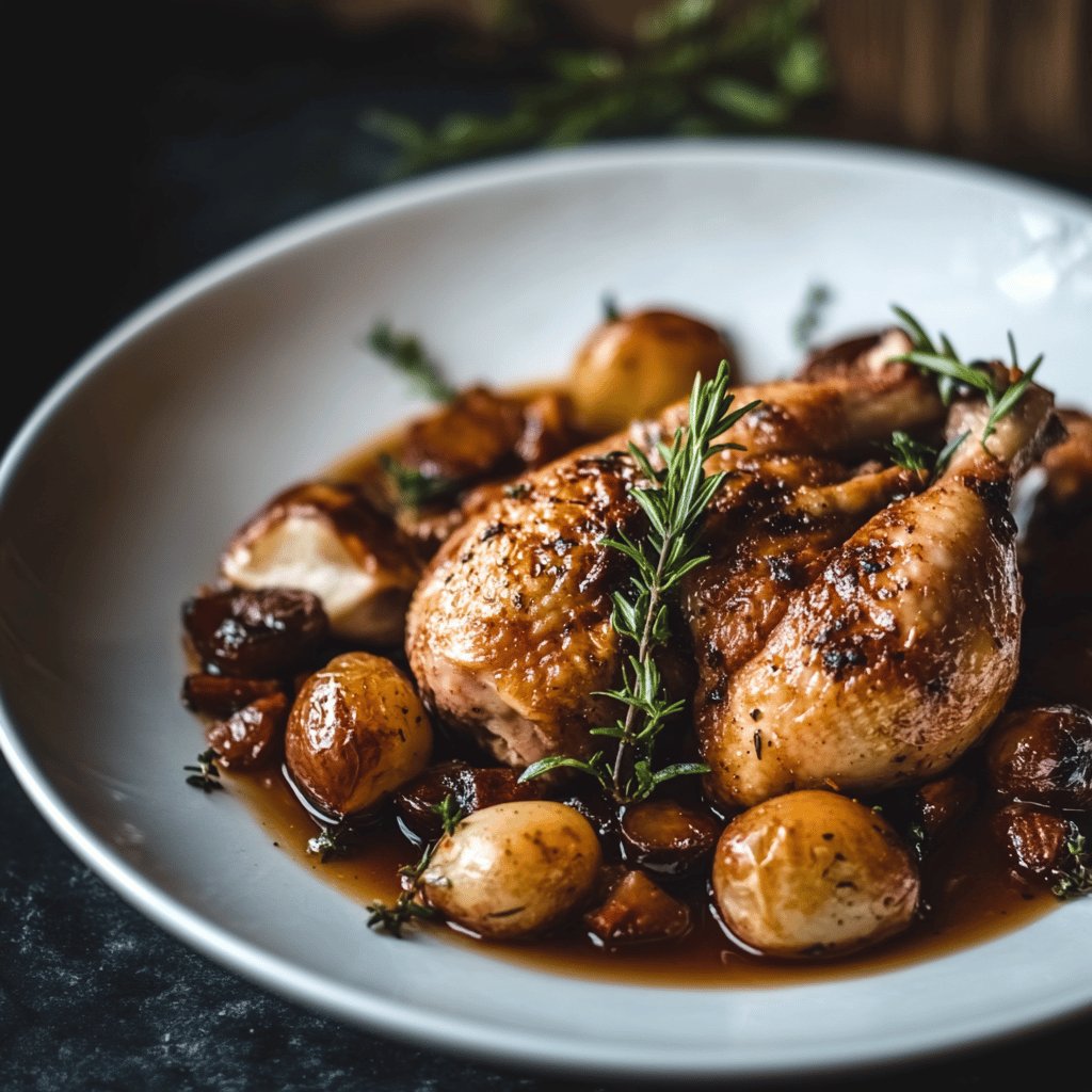 Klassisches Coq au Vin