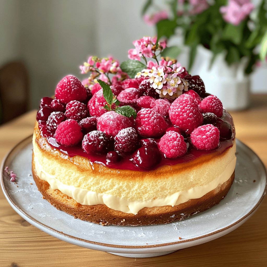 Klassischer Biskuitkuchen