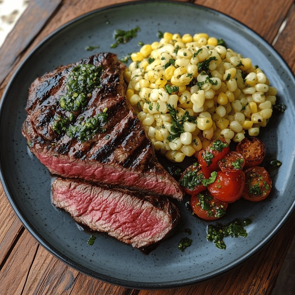 Perfektes Medium Rumpsteak