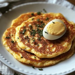 Traditionelle Eierpfannkuchen