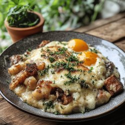 Traditionelles schwäbisches Haschee