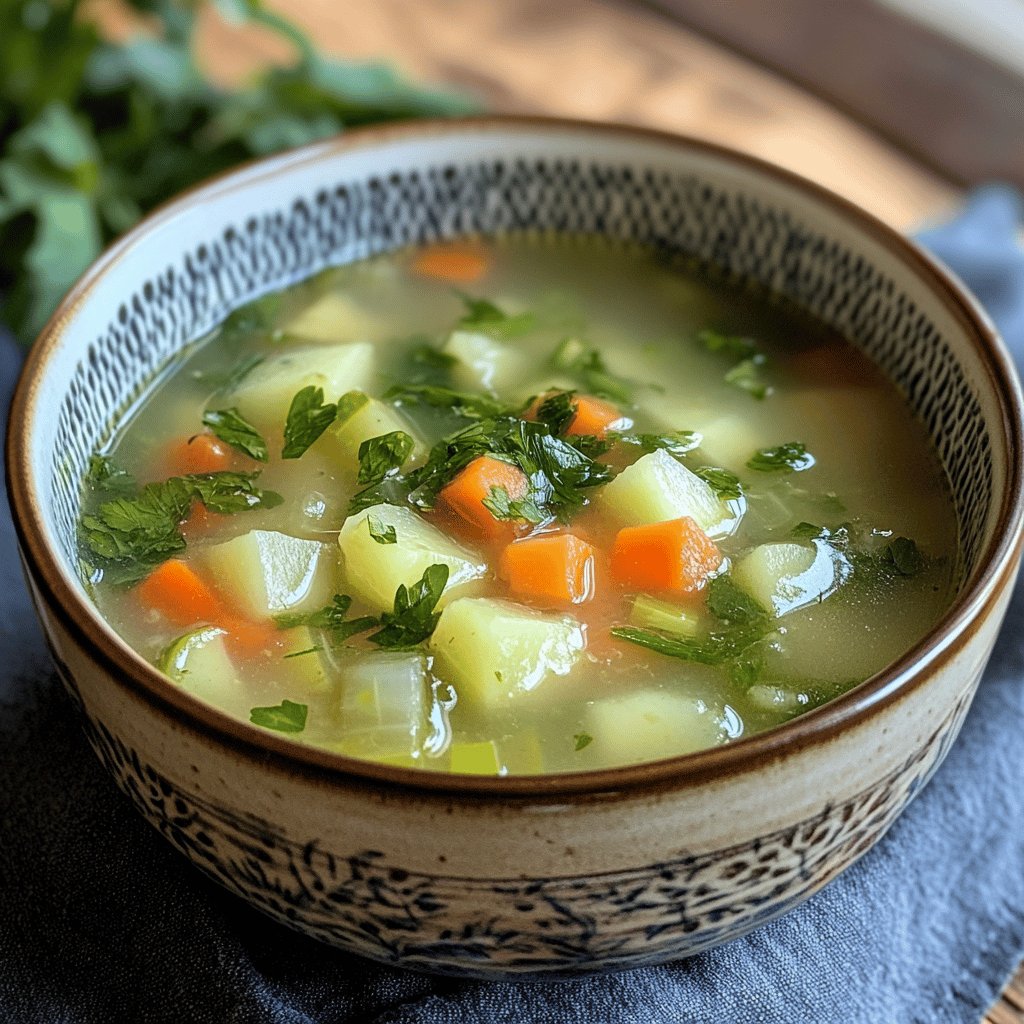 Erfrischende Gurkensuppe