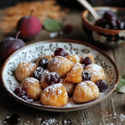 Köstliche Pflaumenknödel