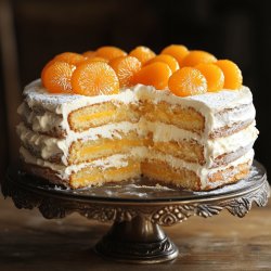 Mandarinen-Schmand-Torte