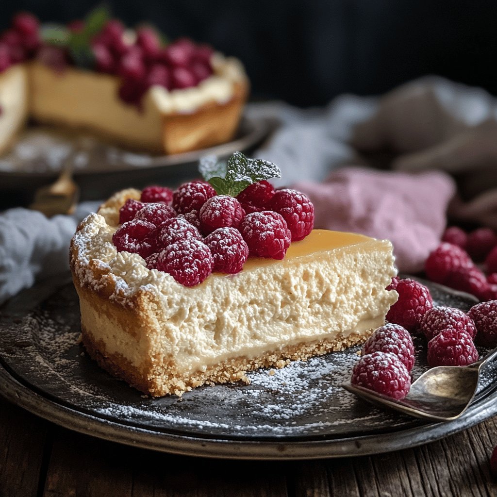 Klassischer Quarkkuchen