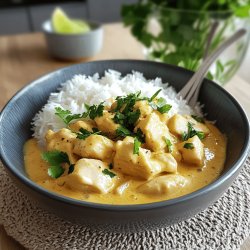 Cremiges Hähnchen Korma