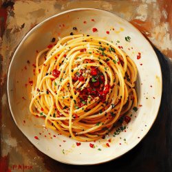 Klassische Spaghetti aglio e olio