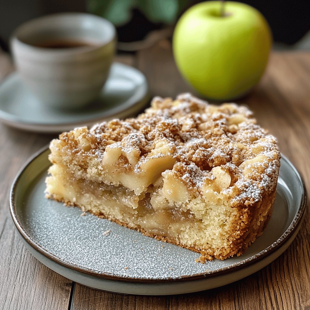 Klassischer Apfelstreuselkuchen