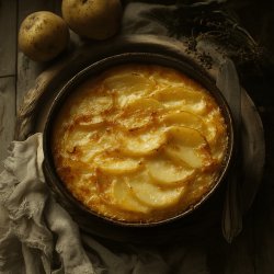 Klassisches Kartoffelgratin