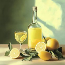 Hausgemachter Limoncello