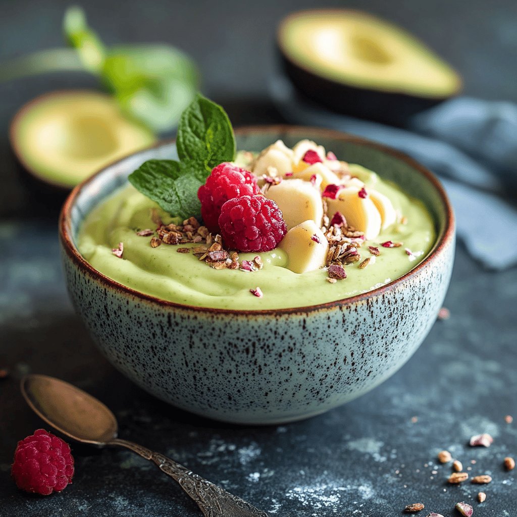 Köstliche Avocadocreme