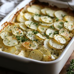 Kartoffel-Zucchini-Gratin