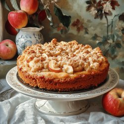 Apfelkuchen mit Streuseln