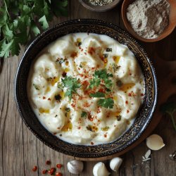 Türkische Manti mit Joghurtsauce