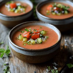 Erfrischendes Sommer-Gazpacho