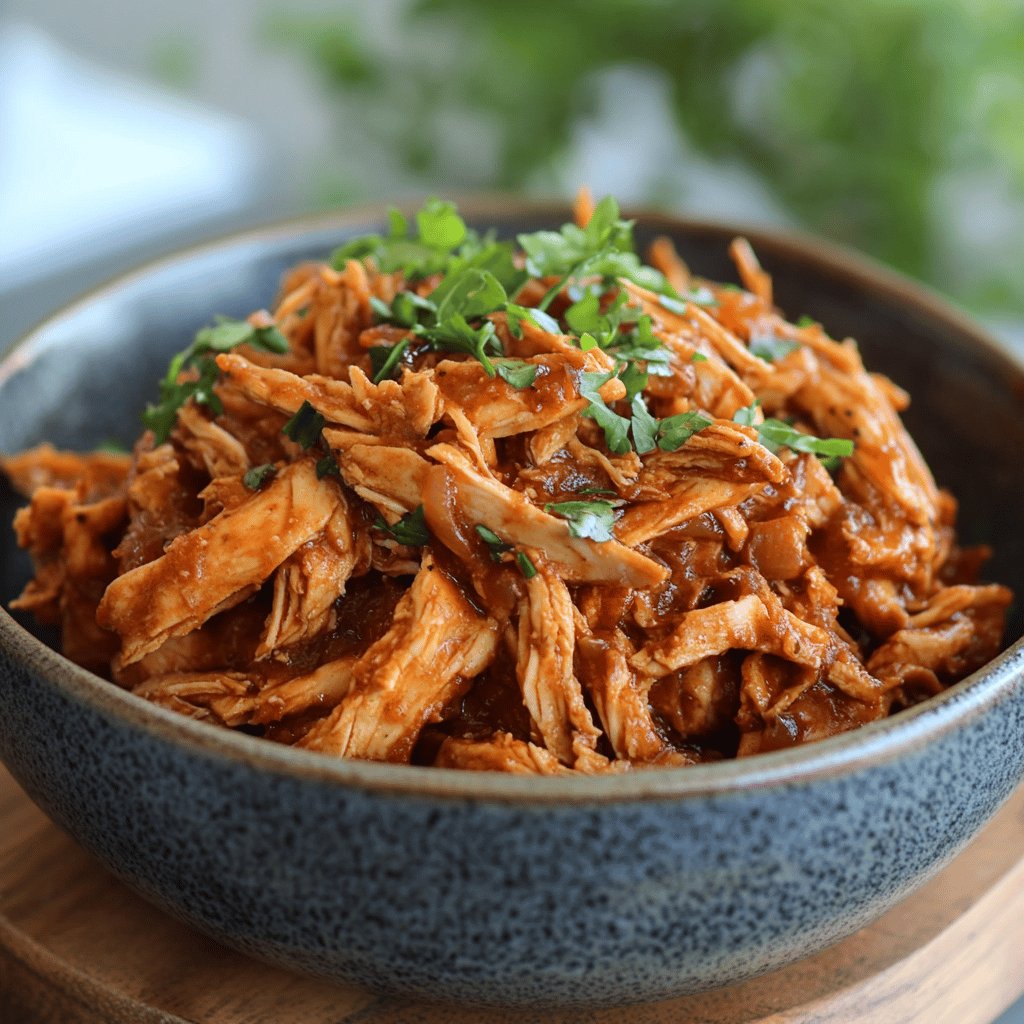 Schnelles Pulled Chicken