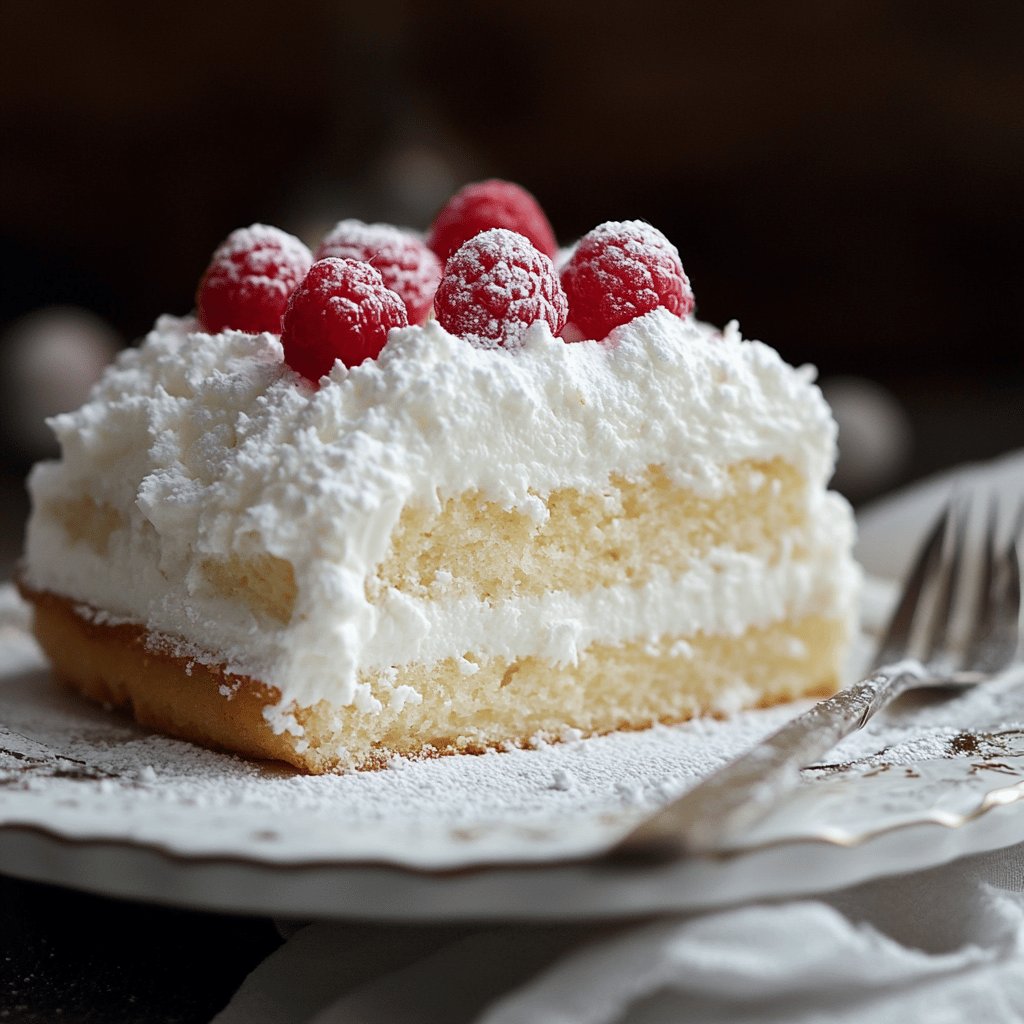 Klassischer Schneewittchenkuchen