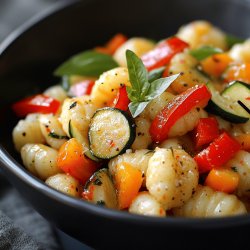 Gnocchi-Salat mit Gemüse