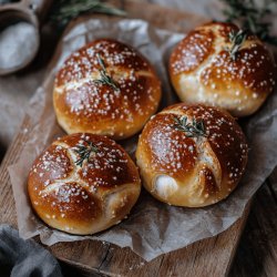 Schwäbische Laugenbrötchen