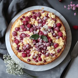 Streuselkuchen mit Zwetschgen