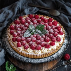 Klassischer Stachelbeerkuchen