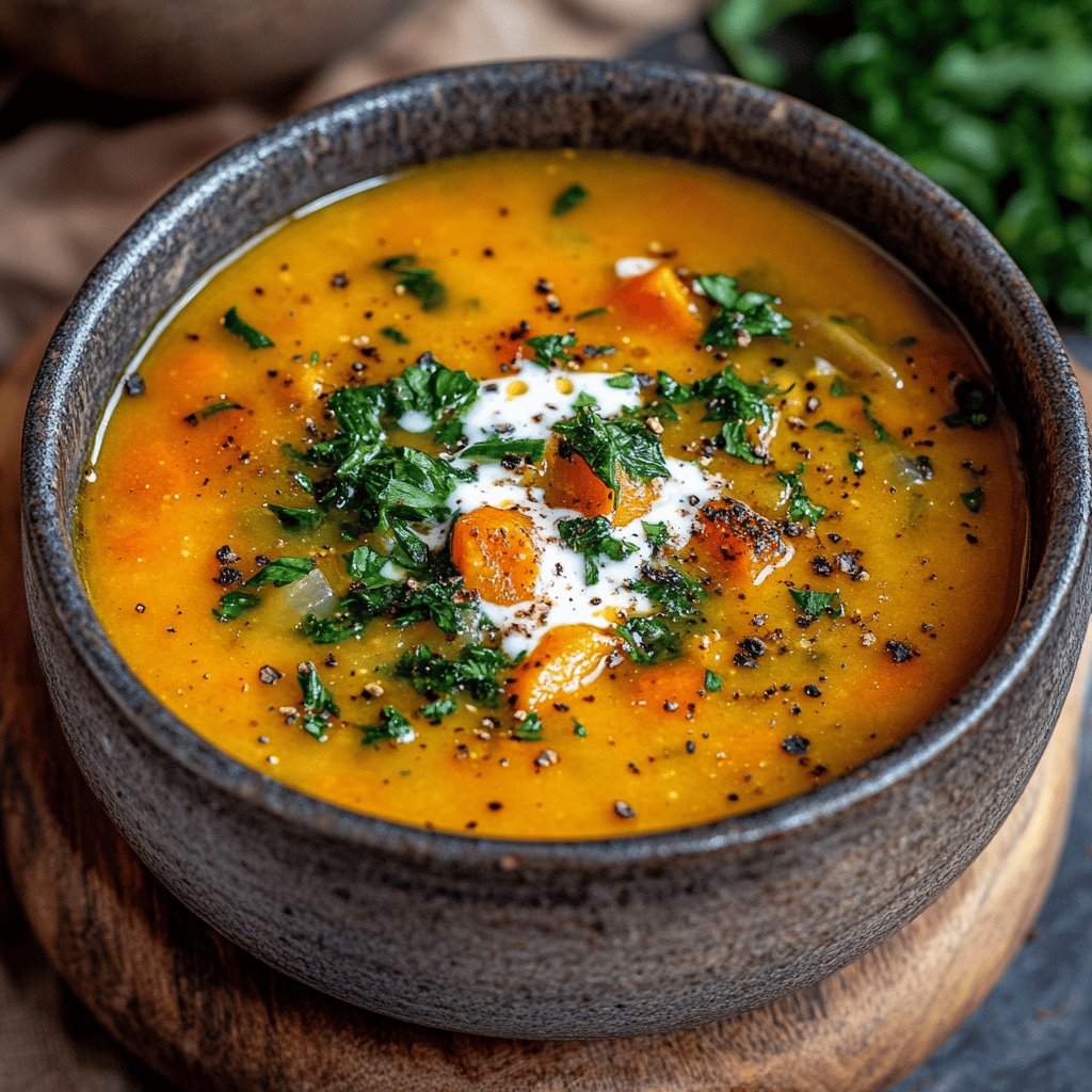 Herzhafte Gemüsesuppe