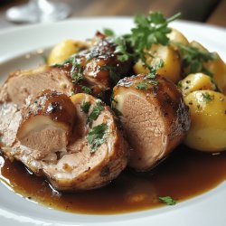 Knuspriger Schweinebraten