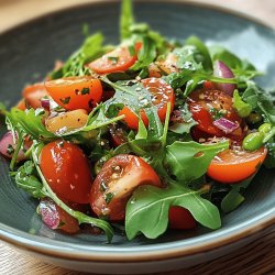 Einfacher Rucola-Salat