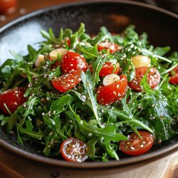 Einfacher Rucola-Salat