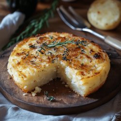 Traditioneller Kartoffelkuchen