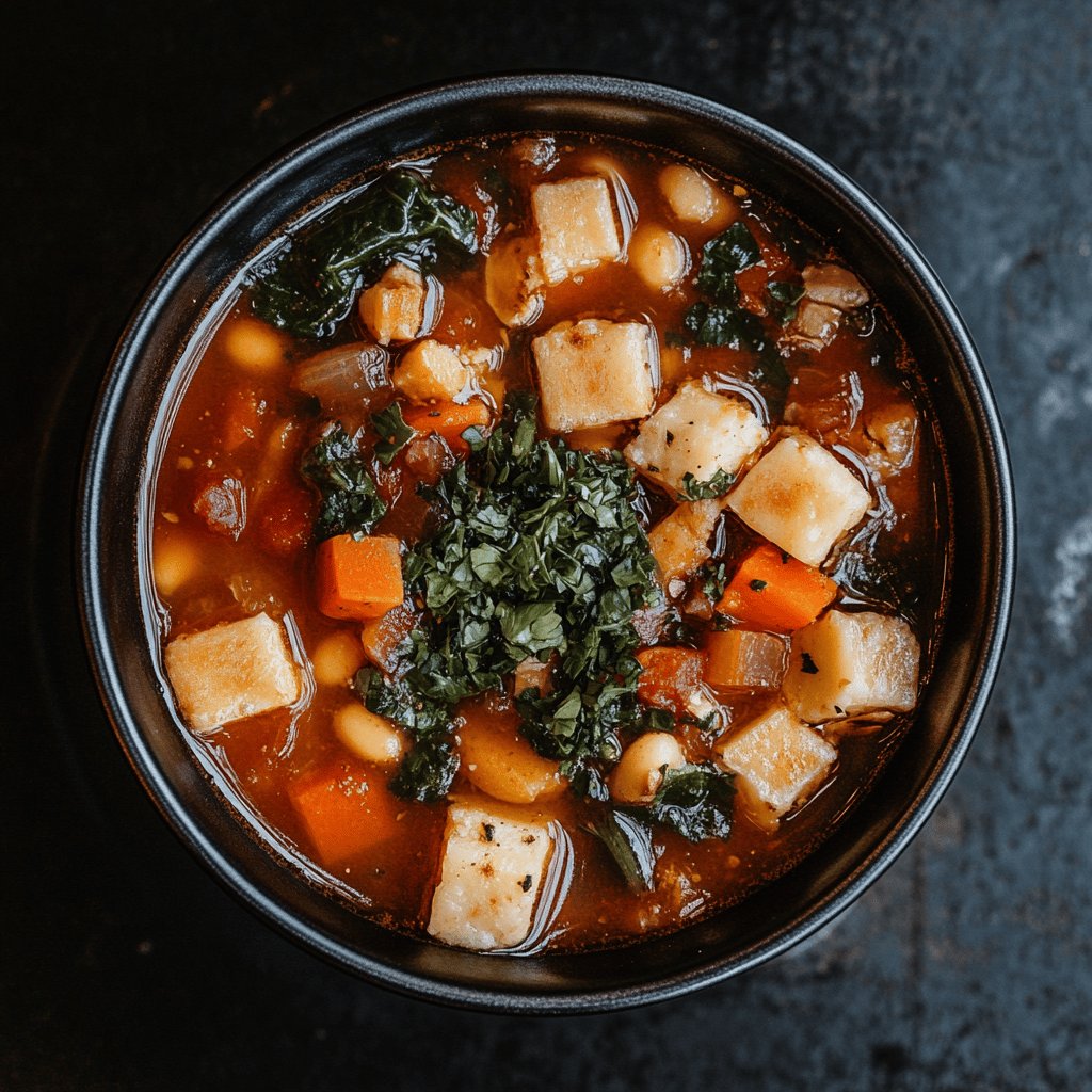 Klassische Ribollita Suppe