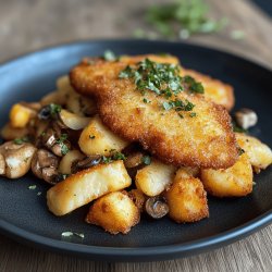 Köstliche Schnitzelpfanne