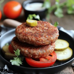 Würzige Burger Patties Hausgemacht