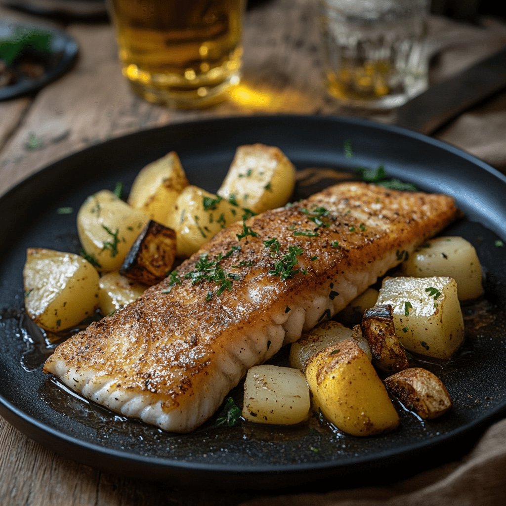 Krosser Backfisch im Bierteig