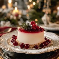 Festliches Weihnachtsdessert