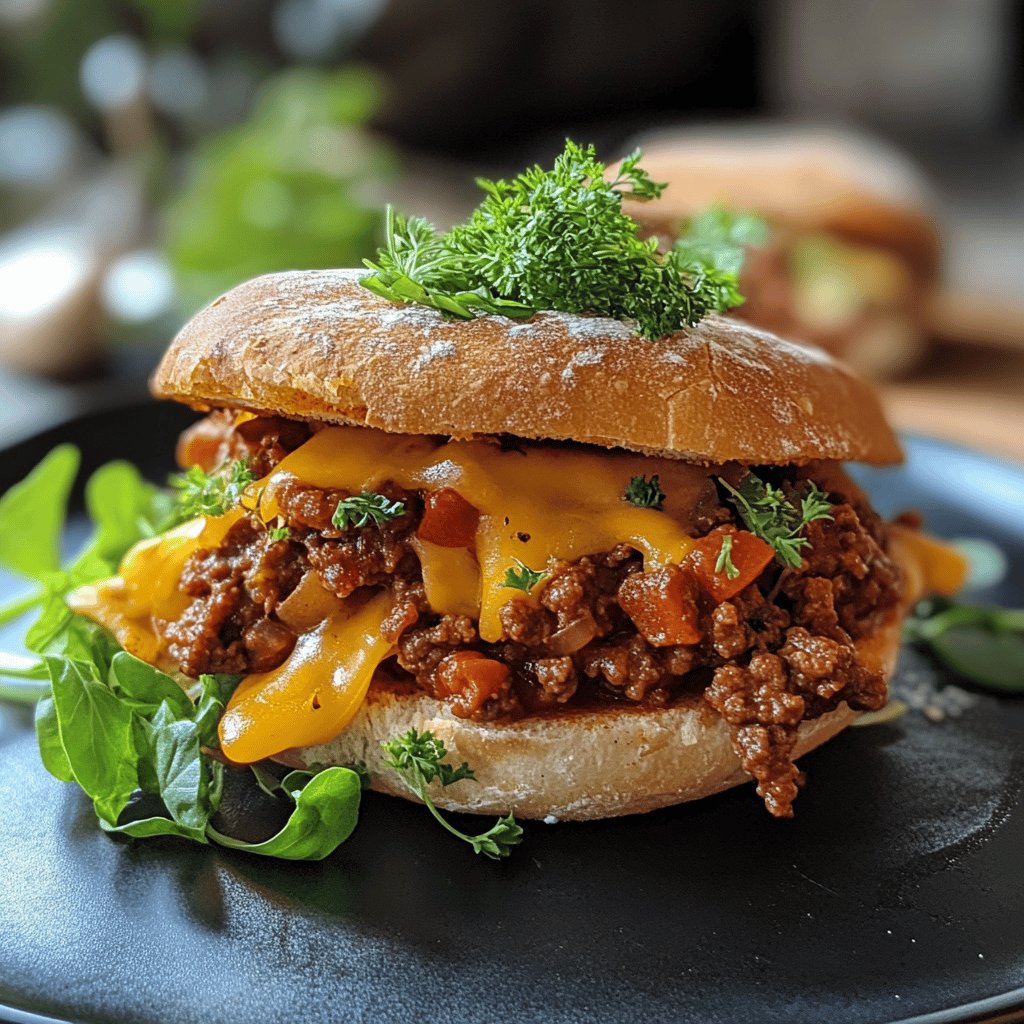 Köstliche Sloppy Joes