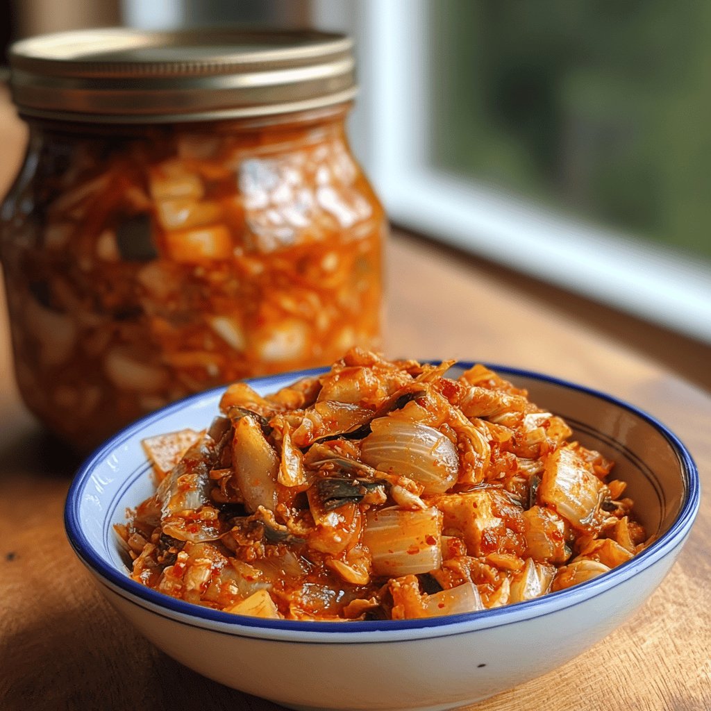 Hausgemachtes Kimchi