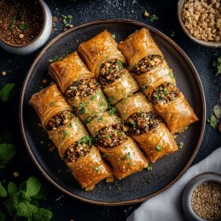 Traditionelle Baklava zubereiten