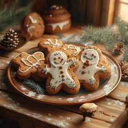 Einfacher Lebkuchen vom Blech