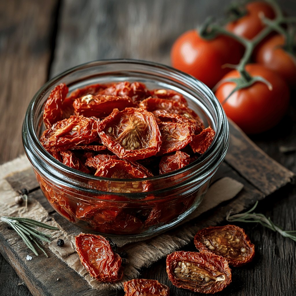 Hausgemachte Getrocknete Tomaten