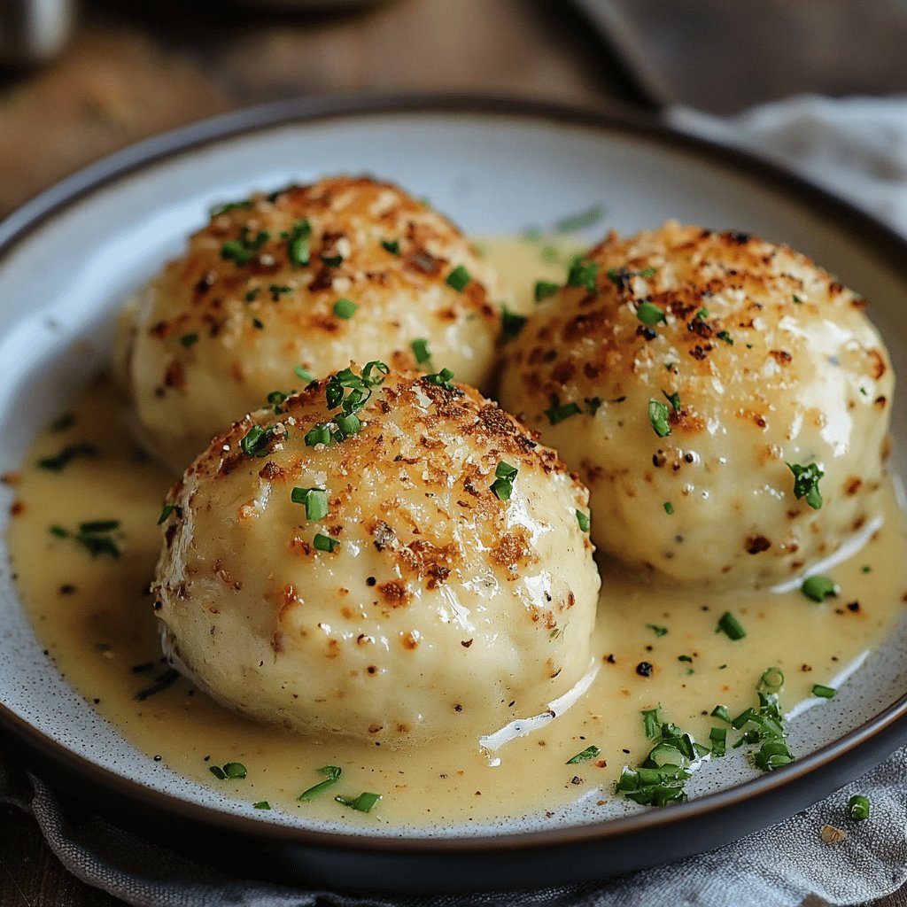 Köstliche Germknödel mit Powidl