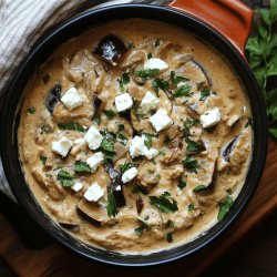 Auberginen-Feta-Creme