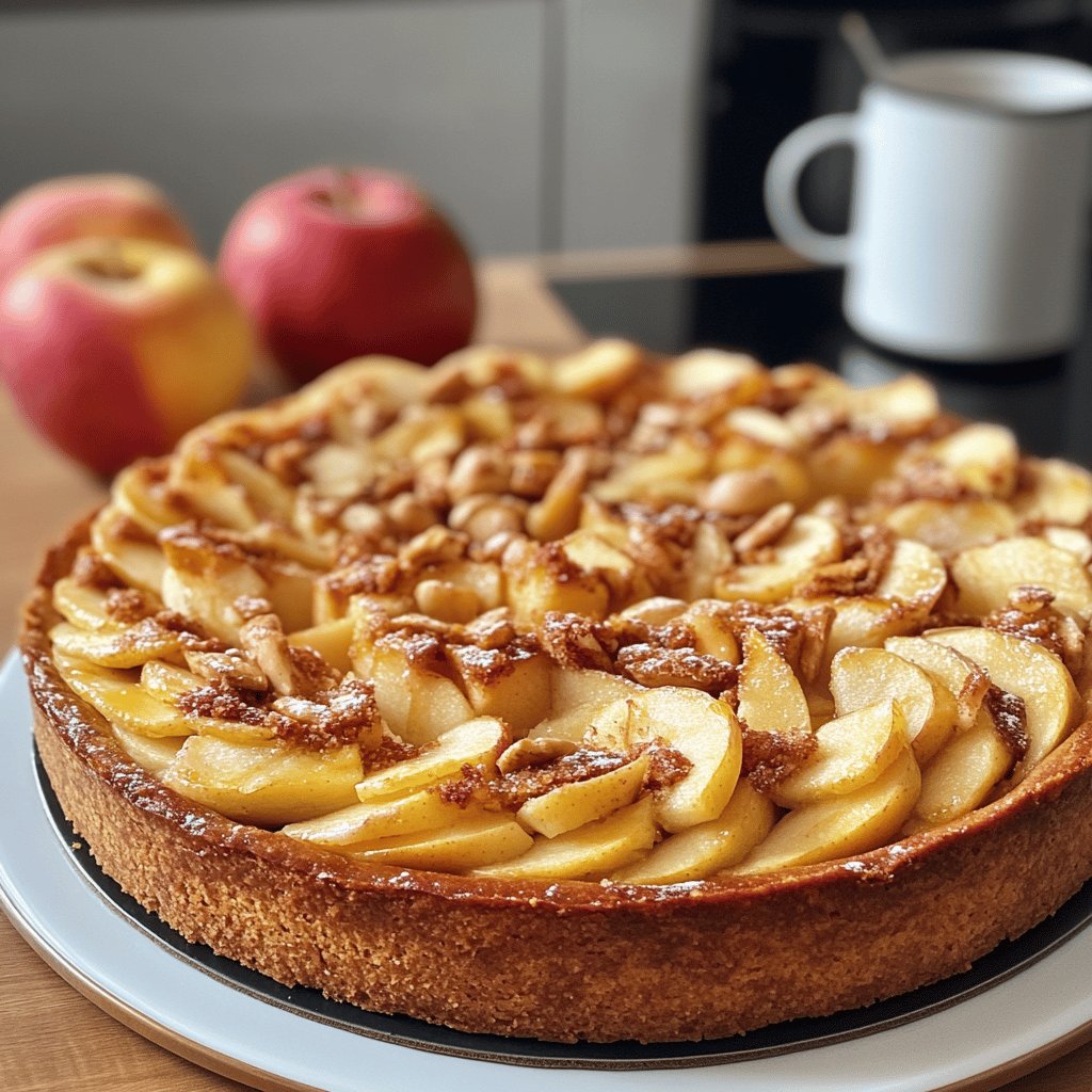 Apfelkuchen mit Streuseln