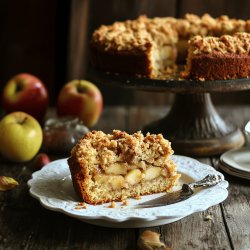 Apfelkuchen mit Streuseln