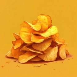 Hausgemachte Kartoffelchips