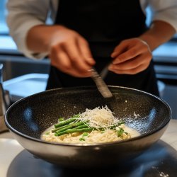 Cremiges Spargel-Parmesan-Risotto