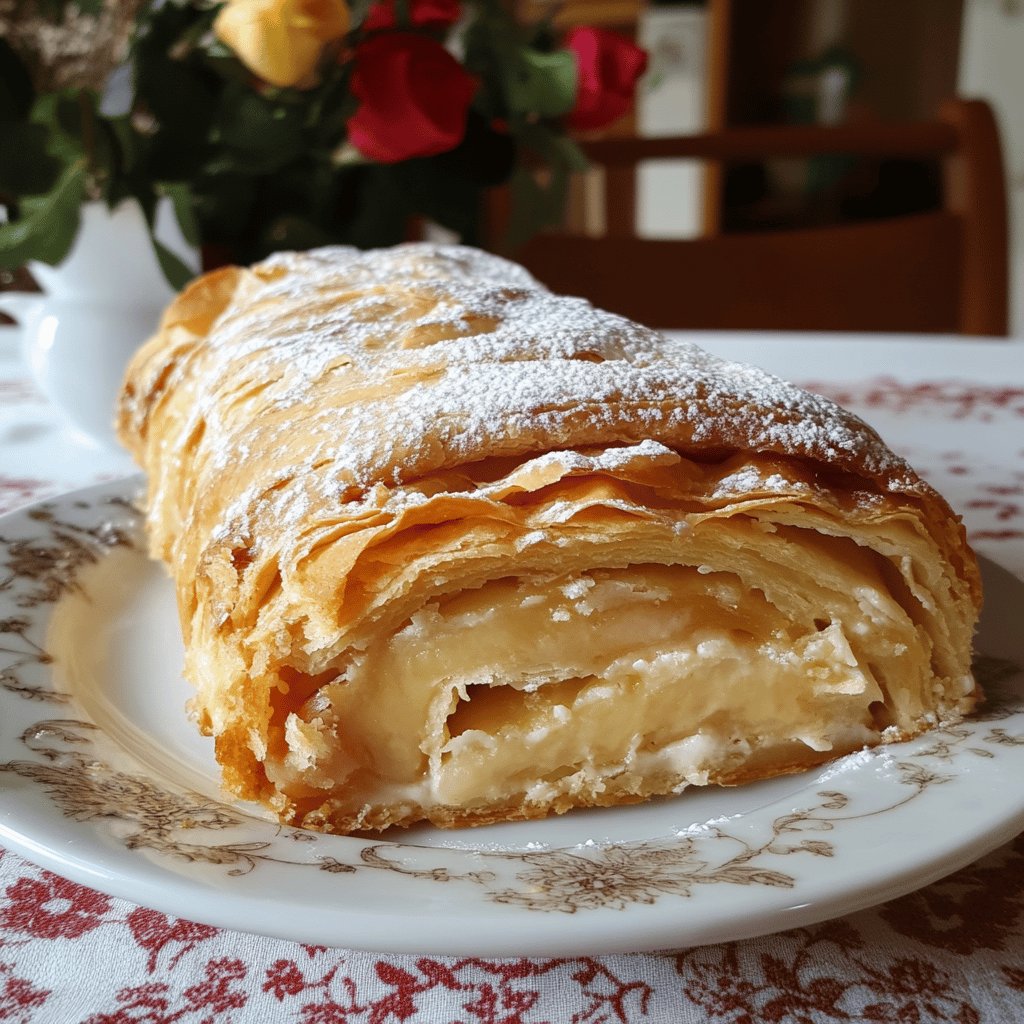 Klassischer Topfenstrudel