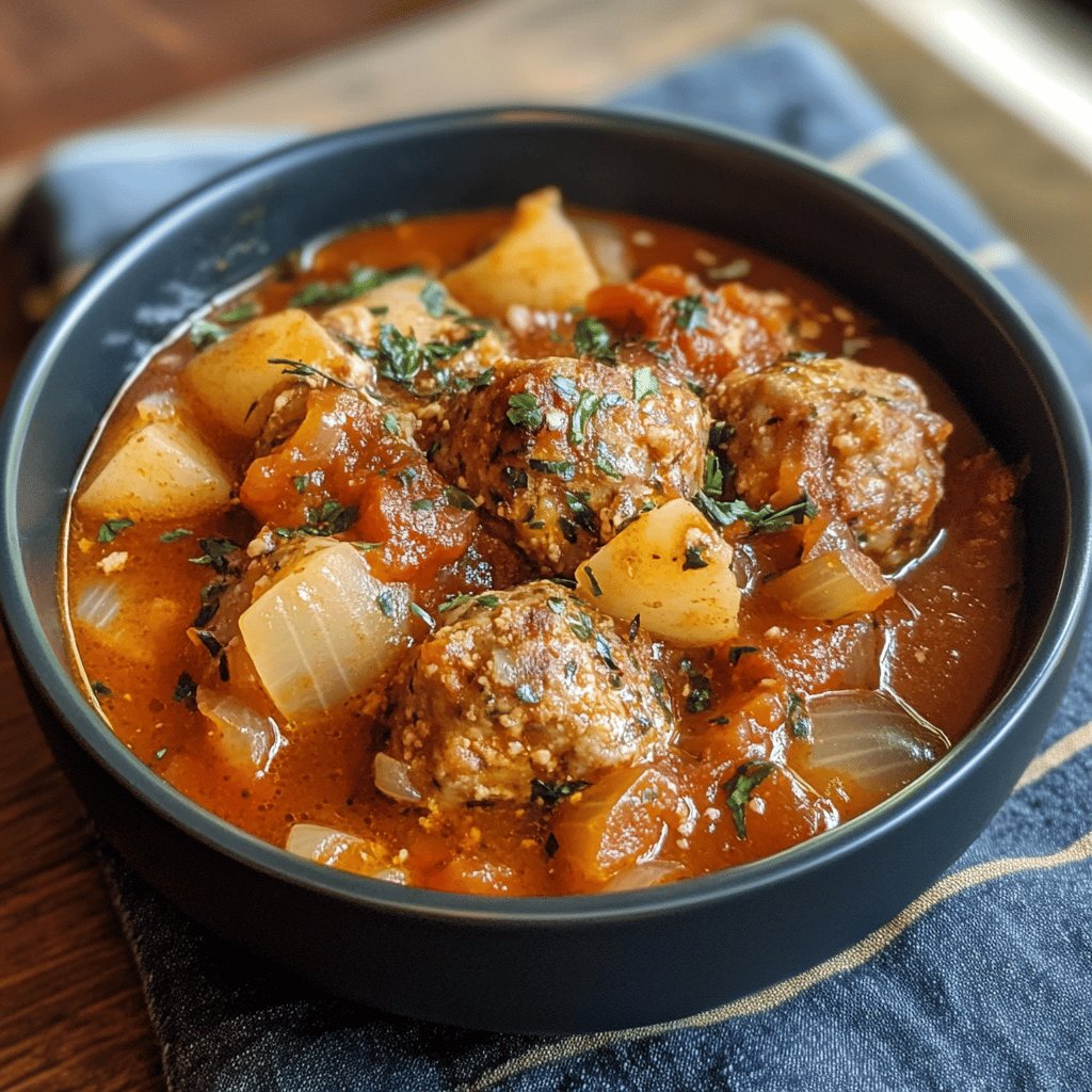 Albondigas in Tomatensauce