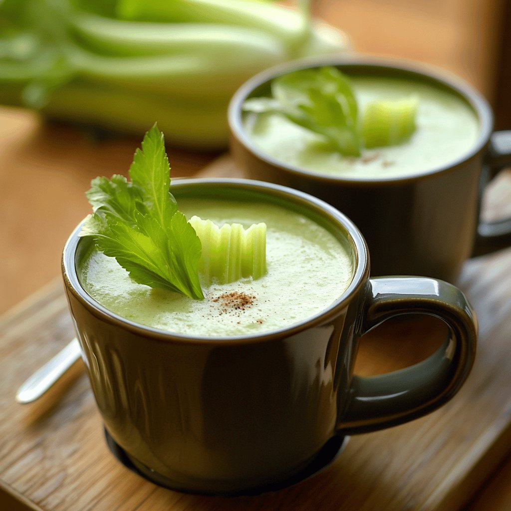 Stangensellerie-Cremesuppe