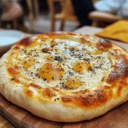 Traditionelles Khachapuri